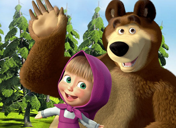  Как снимали мультфильм Маша и Медведь